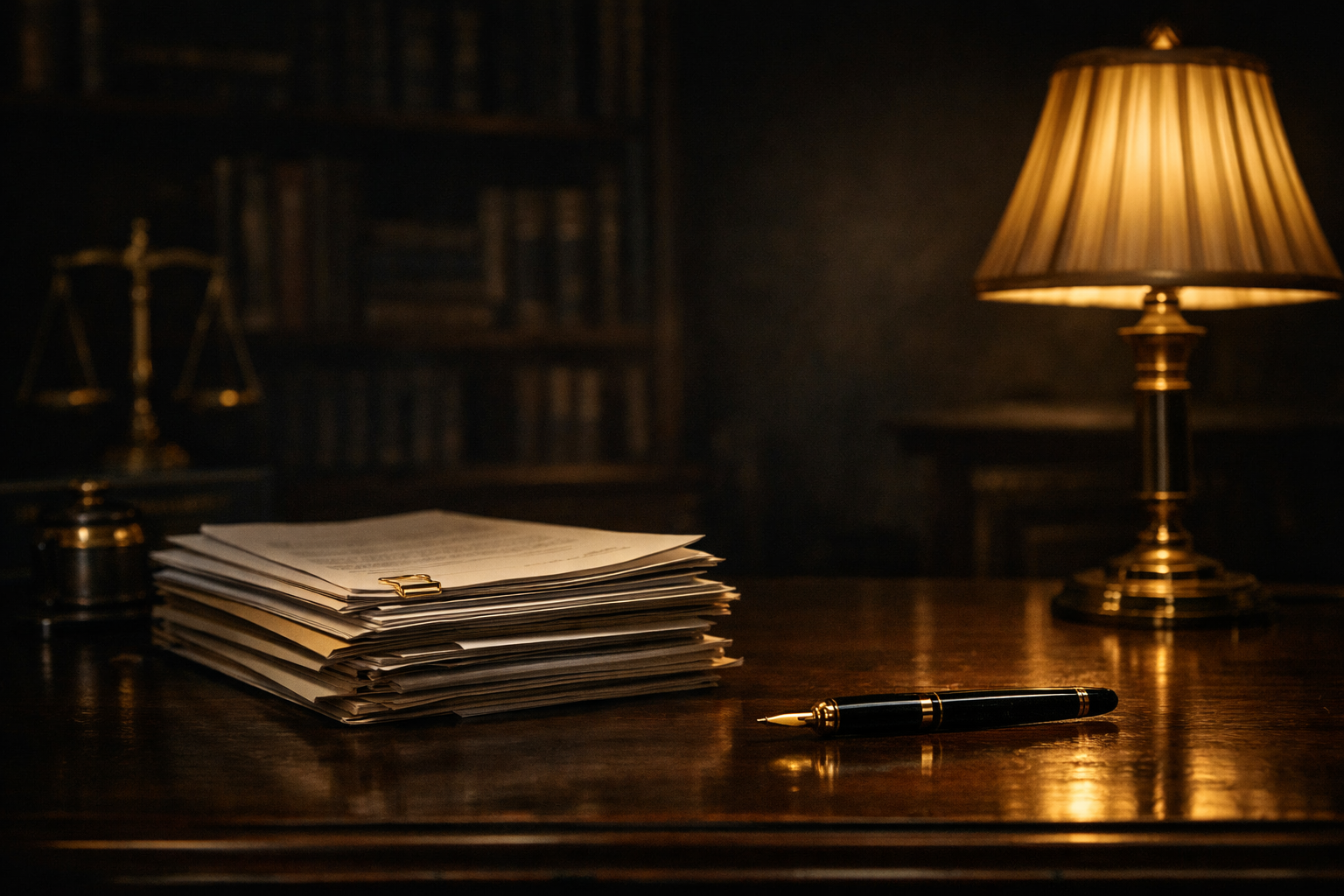 Ambiente de estudos dark academia